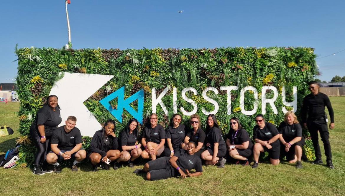 The Halo team at a Kisstory event