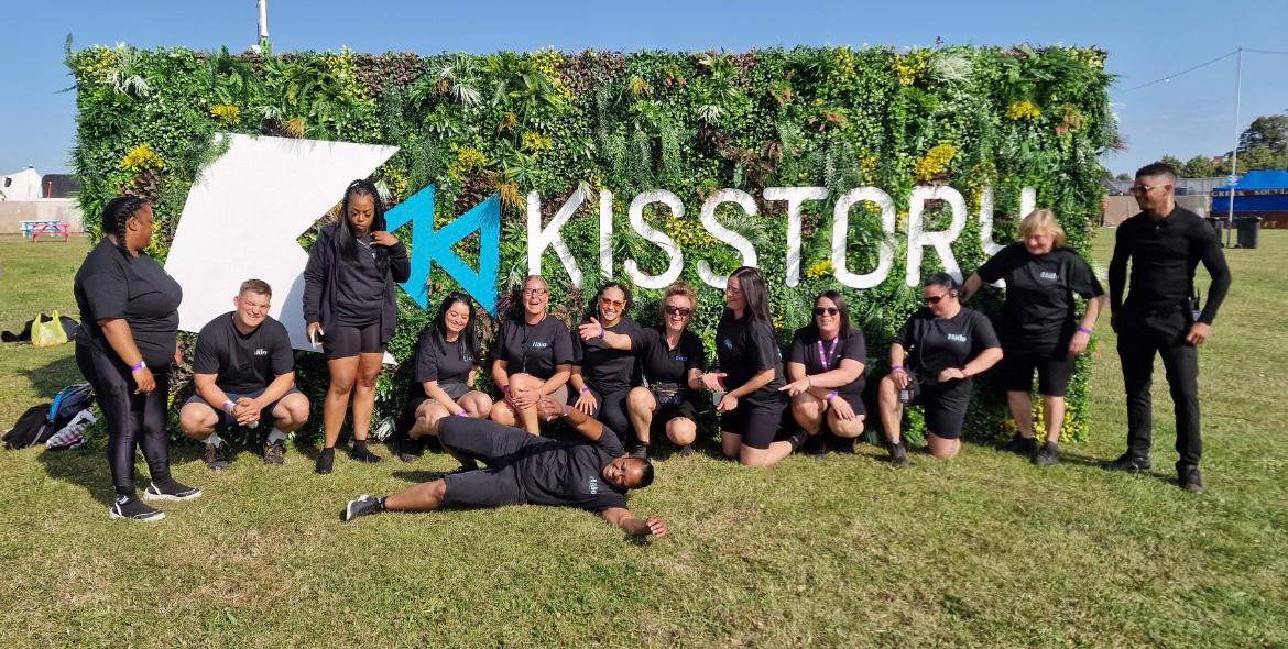 Halo event team gathered at Kisstory