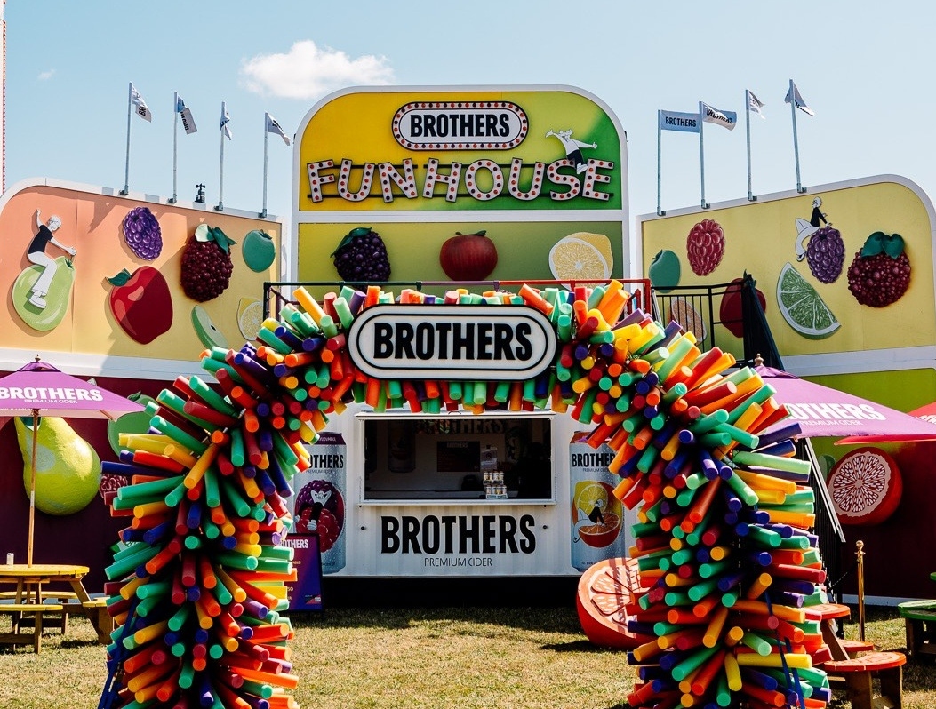 Brothers Cider Funhouse activation
